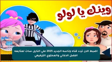 اضبط الآن تردد قناة وناسة الجديد 2025 على النايل سات لمتابعة أفضل الأغاني والمحتوى الترفيهي